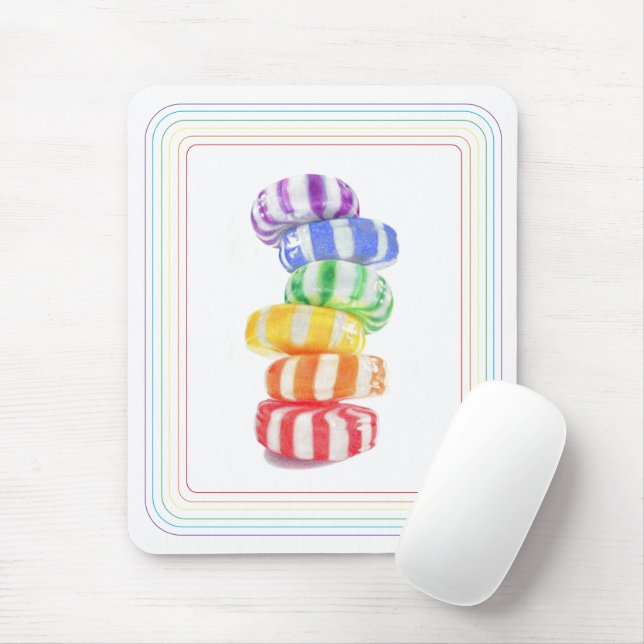 Mousepad de CAIXA RAINBOW (Com mouse)