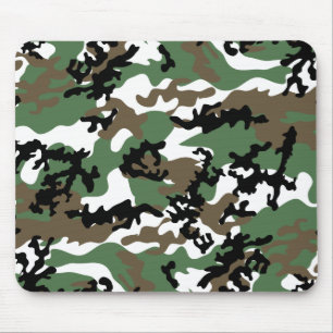 Mousepad de Camo Selvagem de Concreto
