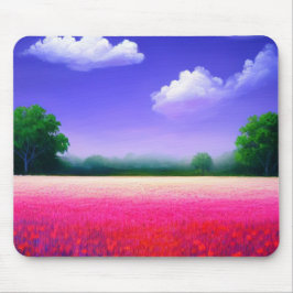 Mousepad de Campo Rosa