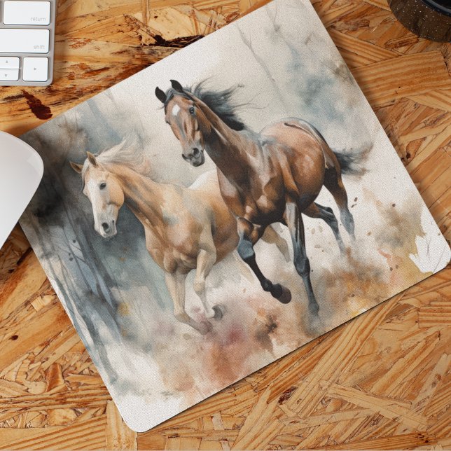Mousepad de Cavalo Selvagem Ocidental (Criador carregado)