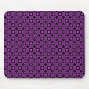 Mousepad de Círculos Funciosos Violeta