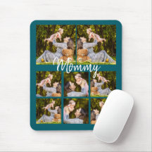 Mousepad de Colagem de Fotografias Personalizado -