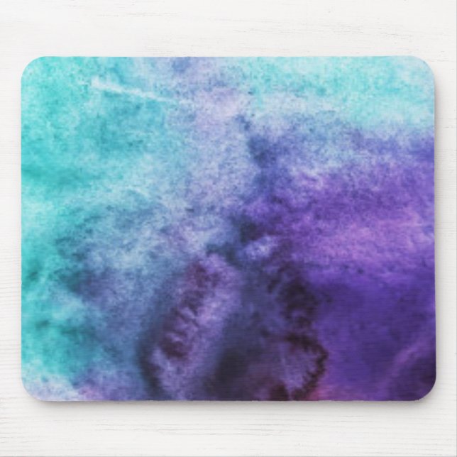 Mousepad de Cor Azul e Púrpura (Frente)