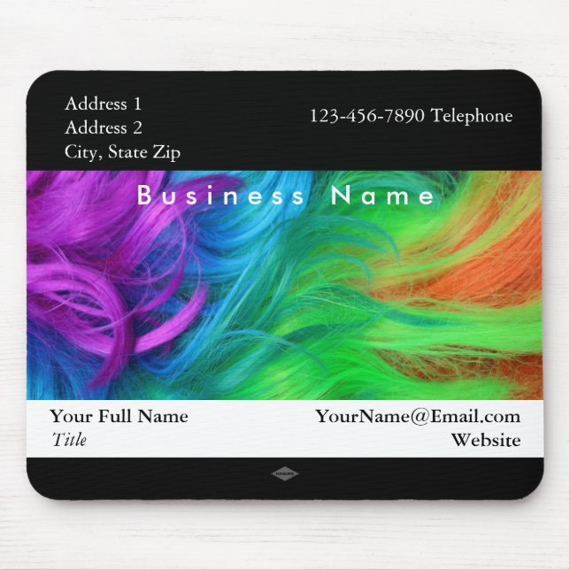 Mousepad de cor do promocional (Frente)