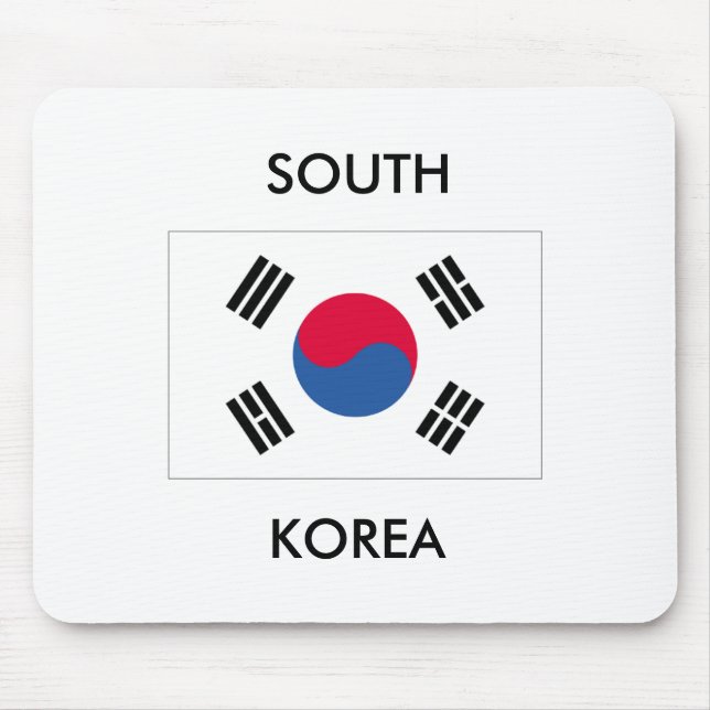 Mousepad de Coreia do Sul (Frente)