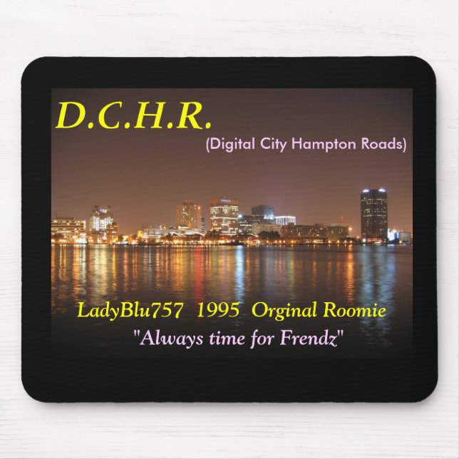 Mousepad de DCHR LadyBlu (Frente)