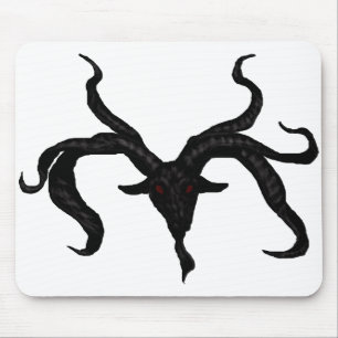 Mousepad de Demônio de Cabra Negra