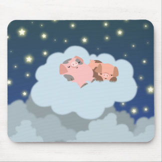 Mousepad de descanso dos desenhos animados dos