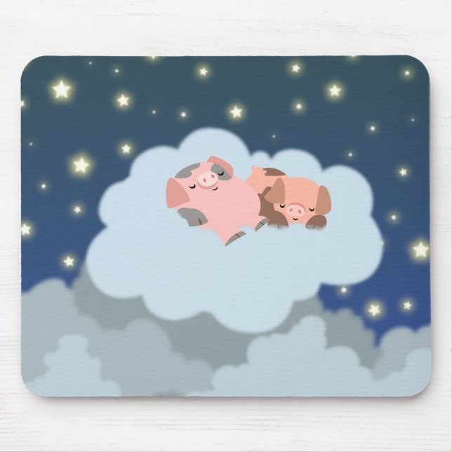 Mousepad de descanso dos desenhos animados dos (Frente)