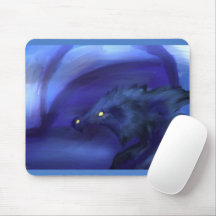 Mousepad de Dragão Azul