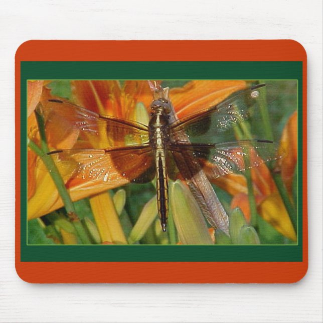 Mousepad de Dragonfly Amarelo (Frente)
