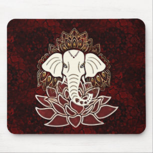 Mousepad de Elefante Branco