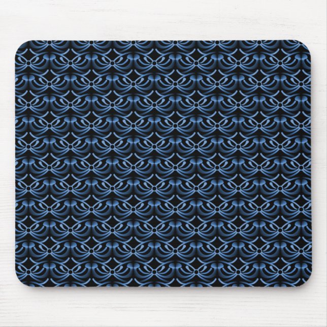 Mousepad de Elegância Azul Real (Frente)