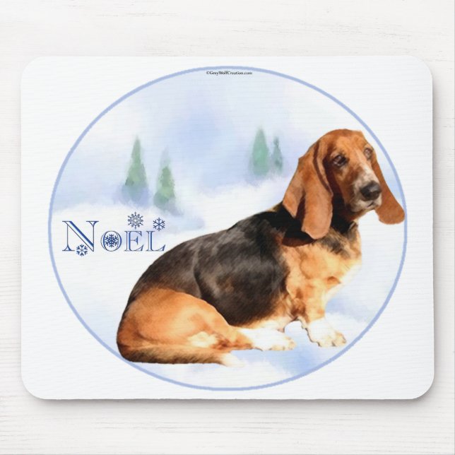 Mousepad de Encaixe Noel Basset (Frente)