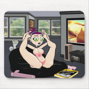Mousepad de esticão sugestivo