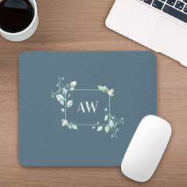 Mousepad de Eucalipto Botânico em Aquarela Greener