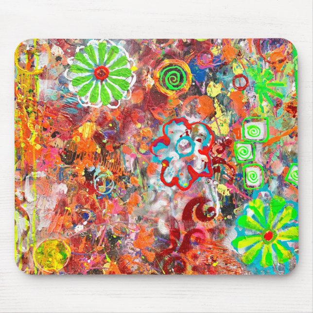 Mousepad de febre primavera (Frente)