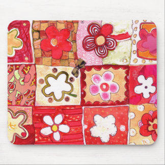 Mousepad de Flores Felizes