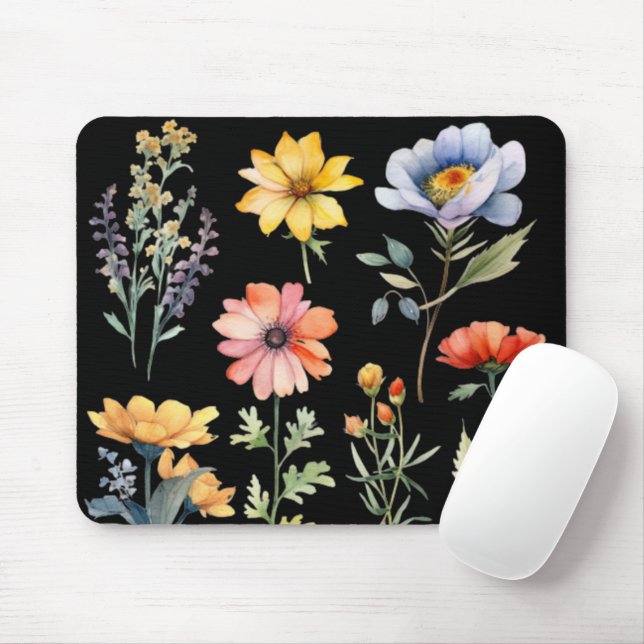 Mousepad de Flores Selvagens Summertime (Com mouse)