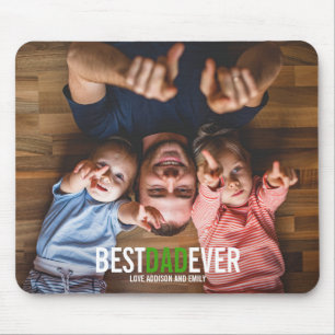 Mousepad de Fotografia do Melhor Pai Nunca