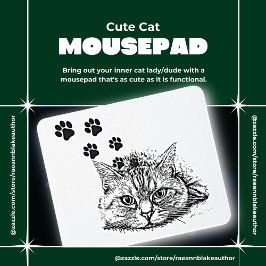 Mousepad de Gato Fofo