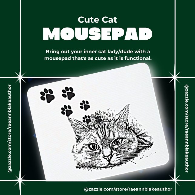 Mousepad de Gato Fofo (Criador carregado)