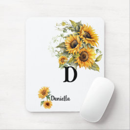 Mousepad de Girassol Personalizado