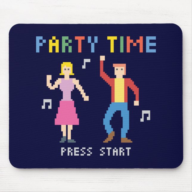 Mousepad de Hora do Partido (Frente)