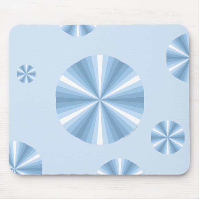 Mousepad de ilusão de inverno (Frente)