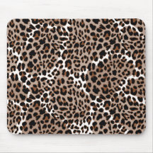 Mousepad de Impressão Leopardo Multicolorida