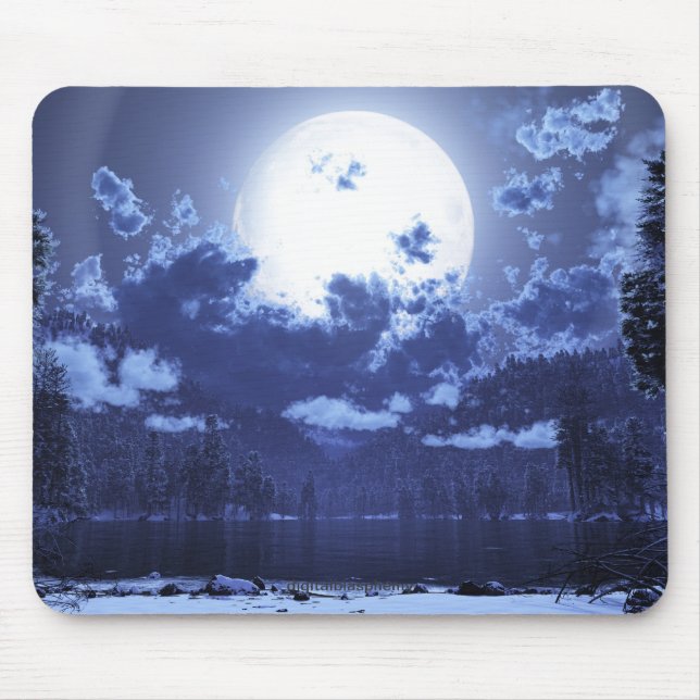 Mousepad de inverno (Frente)