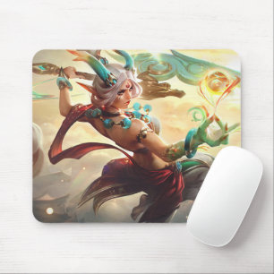 Mousepad de Jogo Moon Scorn Tema do Guerreiro No