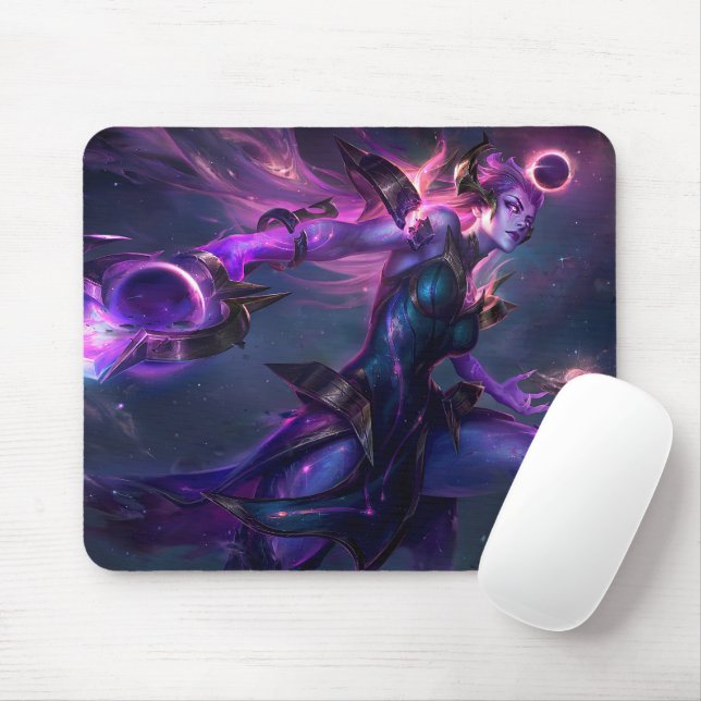Mousepad de Jogo Moon Scorn | Tema do Guerreiro No (Com mouse)