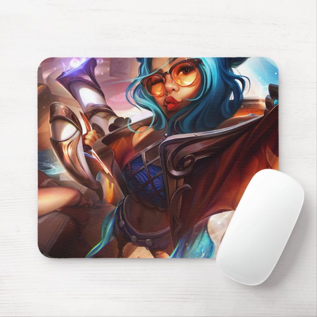 Mousepad de jogos Archer | Personalizável (Com mouse)