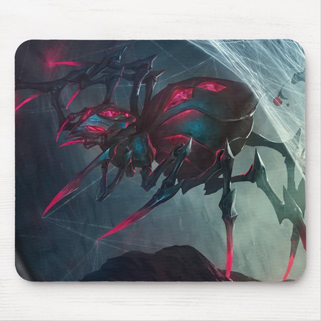 Mousepad de Jogos da Rainha-Aranha | Design do Tem (Frente)