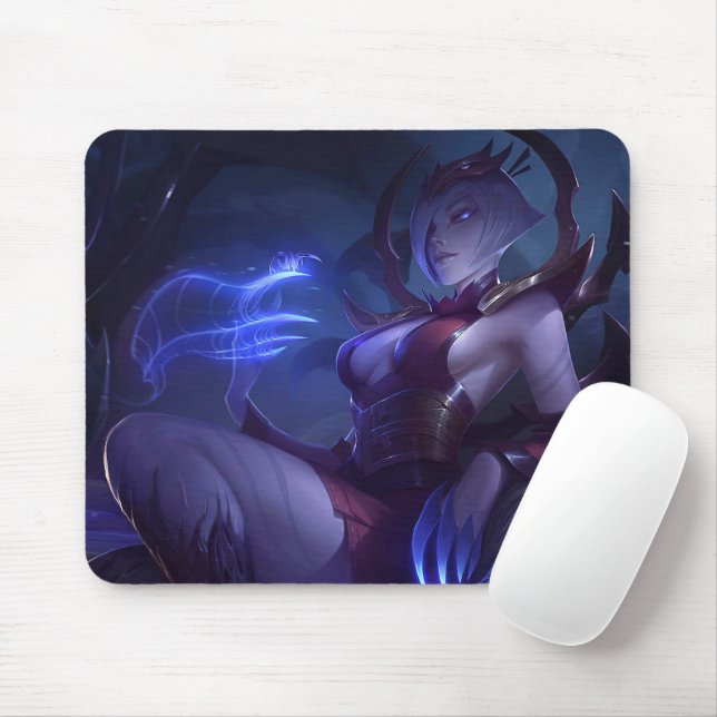 Mousepad de Jogos da Rainha-Aranha | Design do Tem (Com mouse)