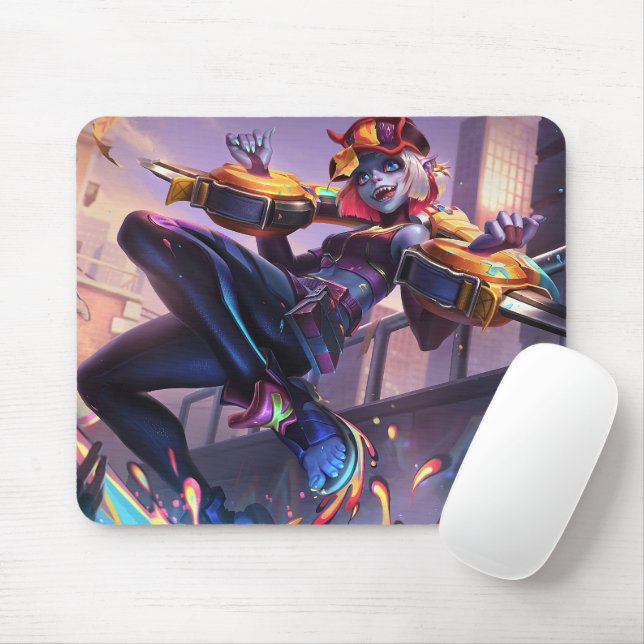 Mousepad de jogos de rosa Thorn | Pequeno Monstro  (Com mouse)