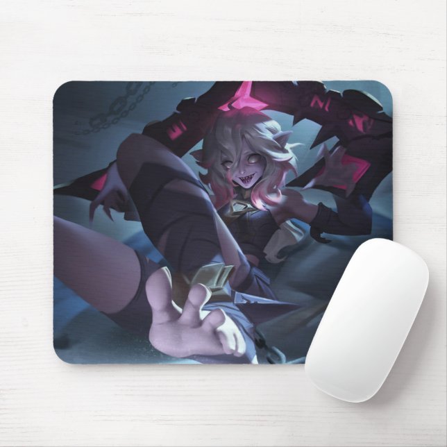 Mousepad de jogos de rosa Thorn | Pequeno Monstro  (Com mouse)