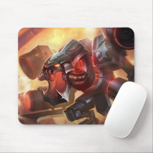 Mousepad de Jogos de Terror do Void   Mecha Dragon