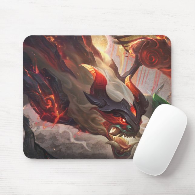 Mousepad de Jogos de Terror do Void | Monstro Void (Com mouse)