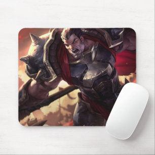Mousepad de Jogos do Ax Wielder Guerreiro lendár