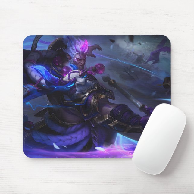 Mousepad de Jogos do Ax Wielder | Guerreiro lendár (Com mouse)