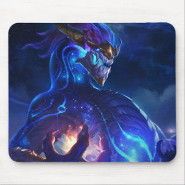 Mousepad de Jogos do Dragão Cósmico | Personalizáv
