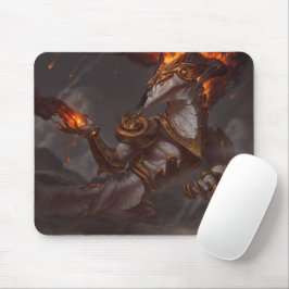 Mousepad de Jogos do Dragão Cósmico | Personalizáv