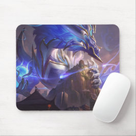Mousepad de Jogos do Dragão Cósmico | Personalizáv