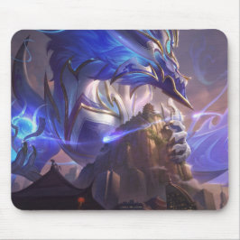 Mousepad de Jogos do Dragão Cósmico | Personalizáv
