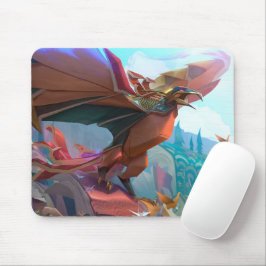 Mousepad de Jogos do Dragão de Frost | Personalizá
