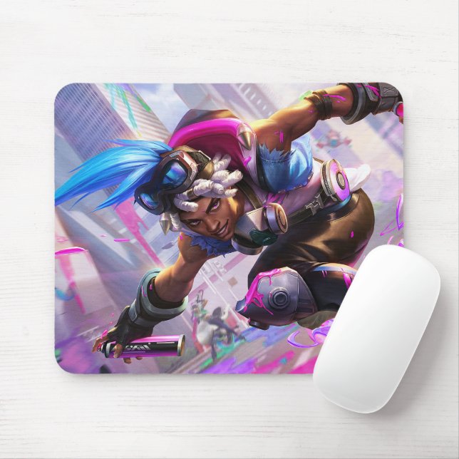 Mousepad de Jogos do Time Bender | Chrono Master P (Com mouse)
