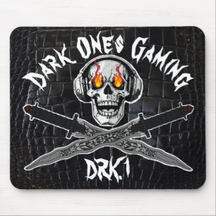 Mousepad de Jogos Escuros