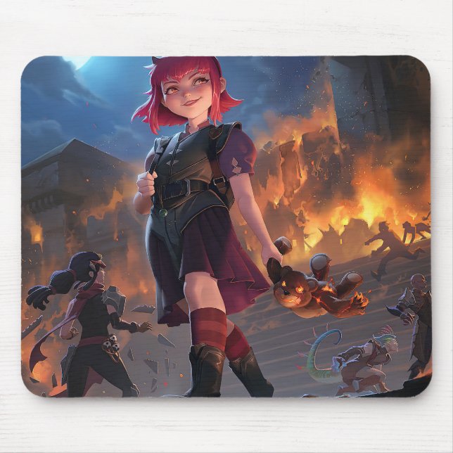 Mousepad de Jogos para Crianças Escuras | Personal (Frente)